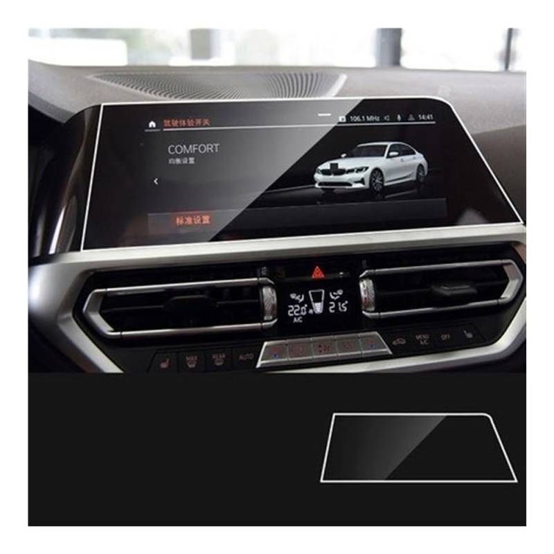 Displayschutzfolie Folie Auto GPS Navigation Schutz Film Für G20 Für G21 Für Serie 3 2020-2021 Auto Instrument Panel Bildschirm Schutz von FALELELV