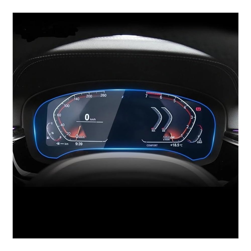 Displayschutzfolie Folie Auto GPS Navigation Schutz Film Für G30 Für G31 Für Serie 5 2020 Instrument Panel Display-schutzfolie von FALELELV