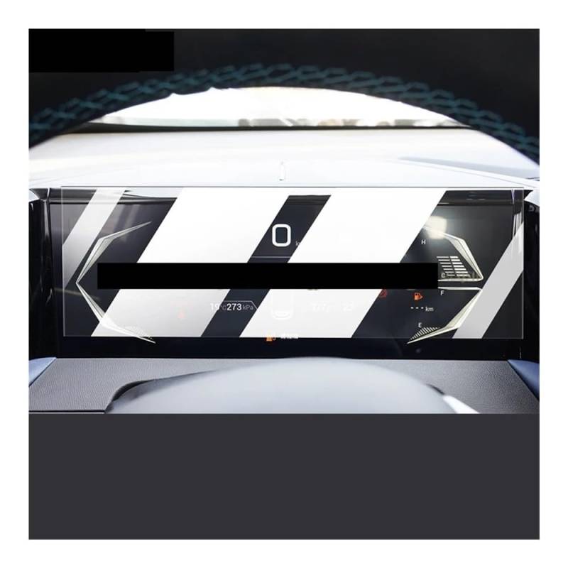 Displayschutzfolie Folie Auto Innen Instrument Panel Membran Bildschirm Gehärtetes Glas Schutz Film Für Trumpchi Für GS3 2023-2024 von FALELELV