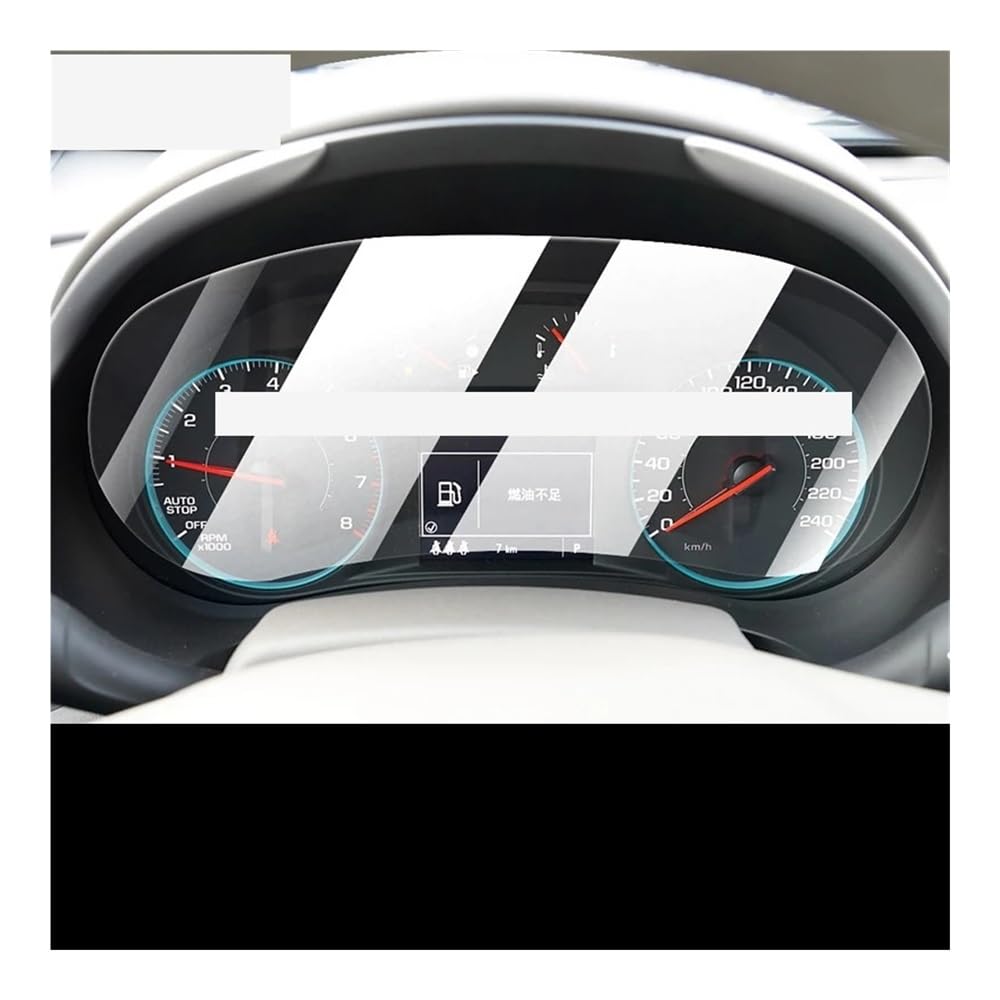 Displayschutzfolie Folie Auto Innen Instrument Panel Membran Bildschirm Schutz Film Dekoration Für Chevy Für Malibu XL 2022-2024 von FALELELV