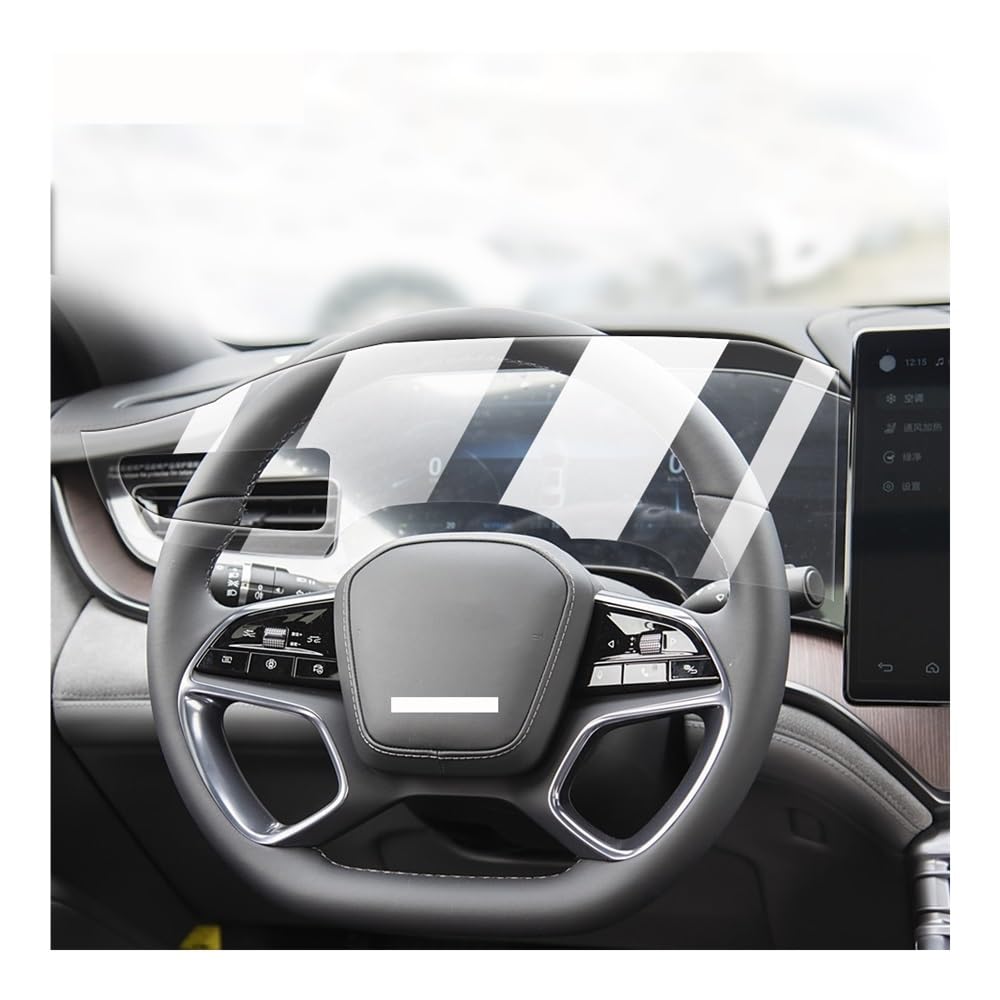 Displayschutzfolie Folie Auto Innen Instrument Panel Membran Display-schutzfolie Dekoration Für BYD Für Seal DM 2024 von FALELELV