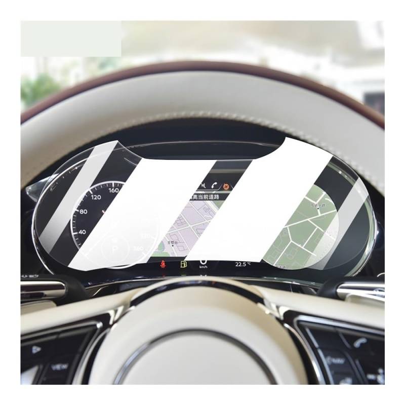 Displayschutzfolie Folie Auto Innen Instrument Panel Membran Display-schutzfolie Dekoration Für Bentley Für Continental 2018-2024 von FALELELV