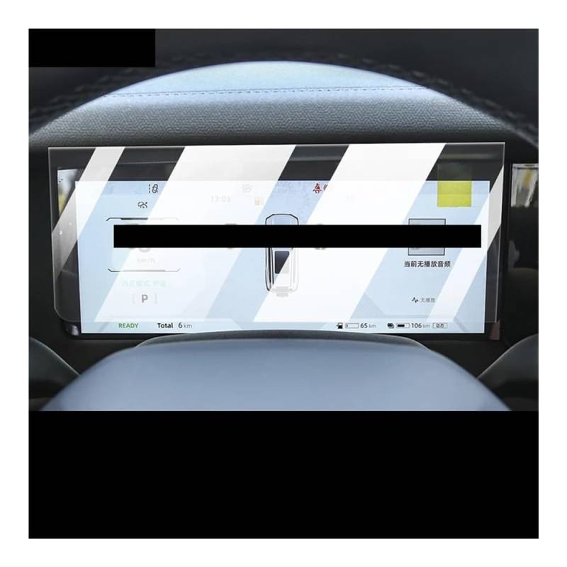 Displayschutzfolie Folie Auto Innen Instrument Panel Membran Display-schutzfolie Zubehör Für Deepal Für G318 2024 von FALELELV