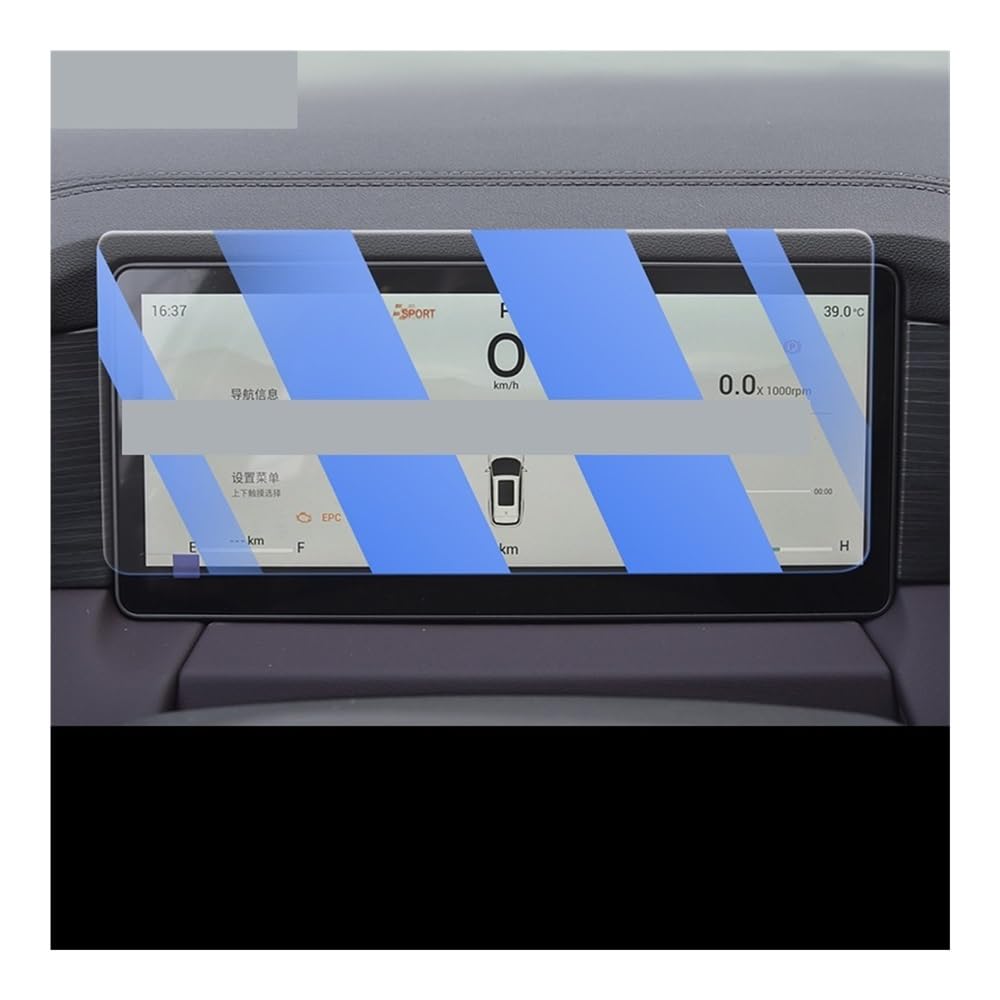 Displayschutzfolie Folie Auto Innen Instrument Panel Membran Display-schutzfolie Zubehör Für JETOUR Für X90 PRO 2024 von FALELELV