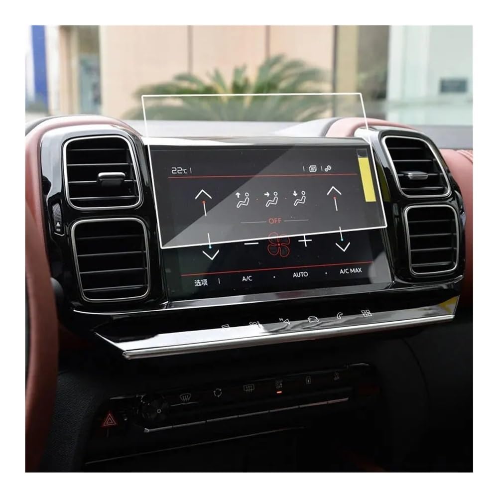 Displayschutzfolie Folie Auto Navigation Displayschutzfolie für Citroen C5 für Aircross 2019–2020 von FALELELV