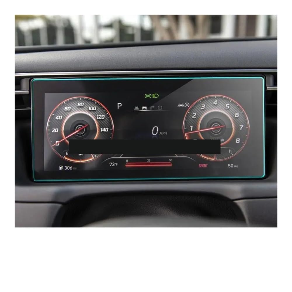 Displayschutzfolie Folie Display-schutzfolie Armaturenbrett Schutz Für Hyundai Für Tucson NX4 2021-2022 Auto Navigtion von FALELELV