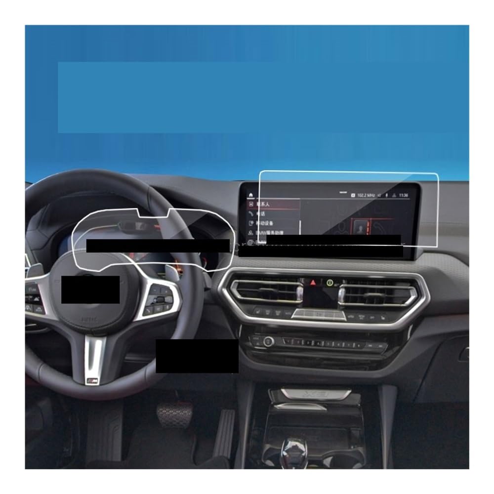 Displayschutzfolie Folie Display-schutzfolie Für X3 Für G01 Für X4 Für G02 2022-2023 12,3 Zoll Auto GPS Navigation Und Instrument von FALELELV