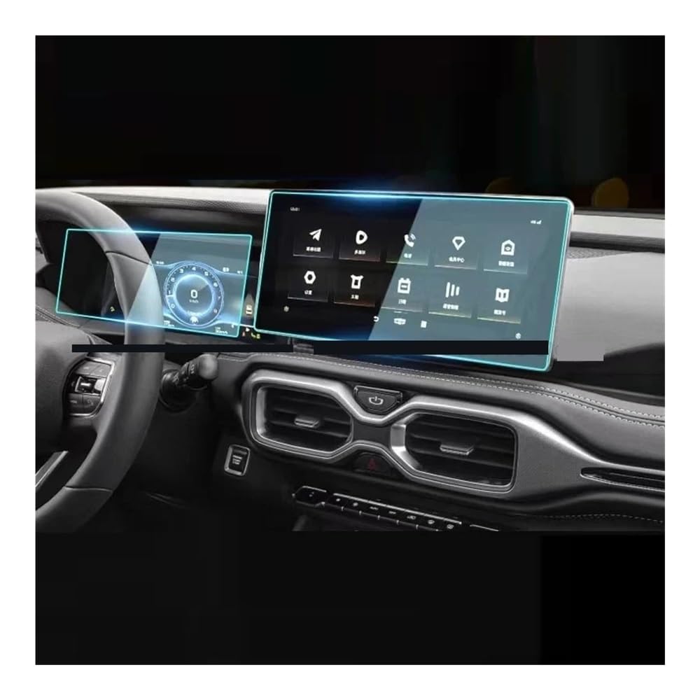 Displayschutzfolie Folie Displayschutzfolie aus gehärtetem Glas Für Geely Für Okavango Für Haoyue 2020 2021 GPS-Navigationsdisplay und Instrument von FALELELV