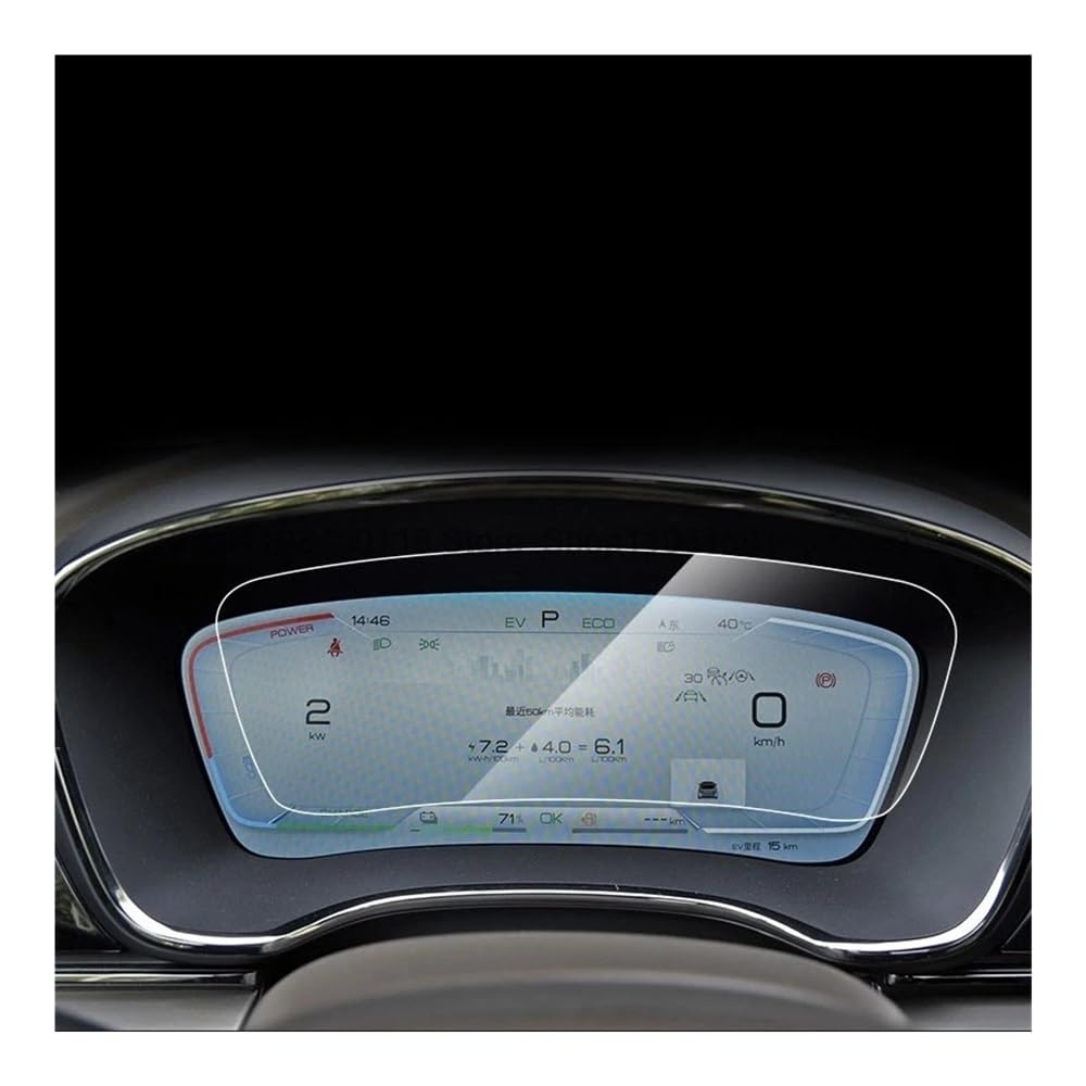 Displayschutzfolie Folie Displayschutzfolie aus gehärtetem Glas für BYD für Han EV 2020–2024 12,3 Zoll Auto-Instrumenten-Armaturenbrett von FALELELV