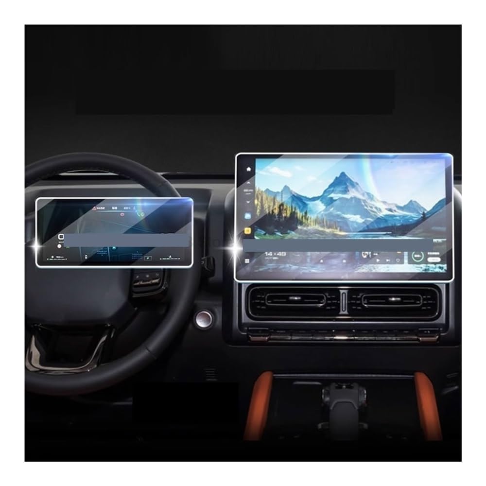 Displayschutzfolie Folie Displayschutzfolie aus gehärtetem Glas für Haval für H9 2024, Autoradio, GPS-Navigation und Instrument von FALELELV