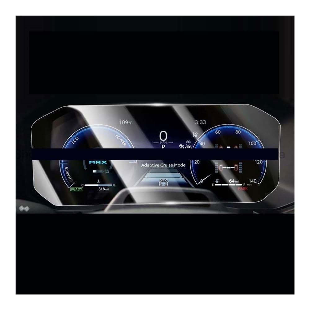 Displayschutzfolie Folie Displayschutzfolie aus gehärtetem Glas für Prado 2024 Auto 10,25 Zoll Instrumenten-Armaturenbrett-Touchscreen von FALELELV