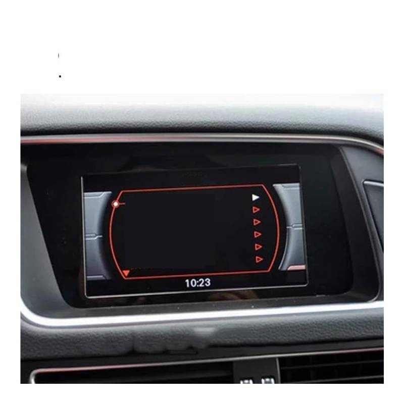 Displayschutzfolie Folie Displayschutzfolie für A5 für 8T 2008–2016, Auto-GPS-Navigation, gehärtetes Glas, Displayschutzfolie von FALELELV