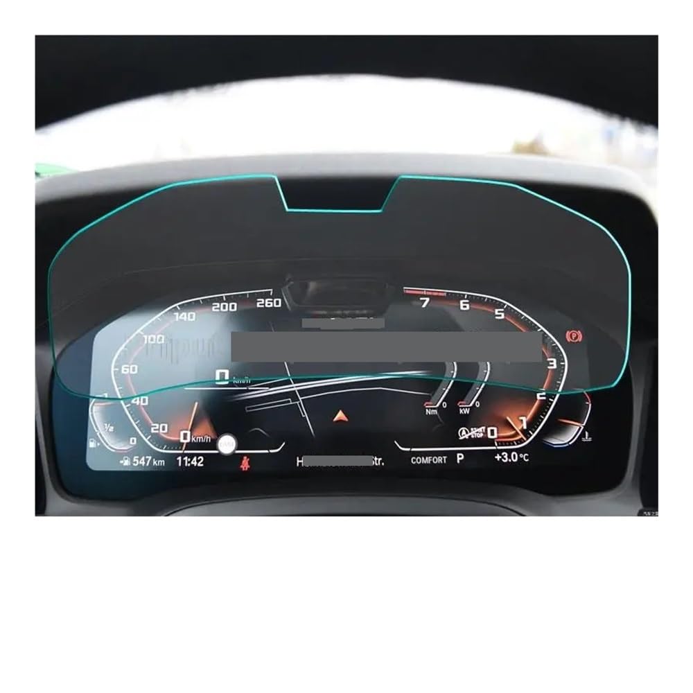 Displayschutzfolie Folie Displayschutzfolie für IX3 2022 12,3 Zoll Auto-Navigations-Cockpit-Digital-Dashboard von FALELELV