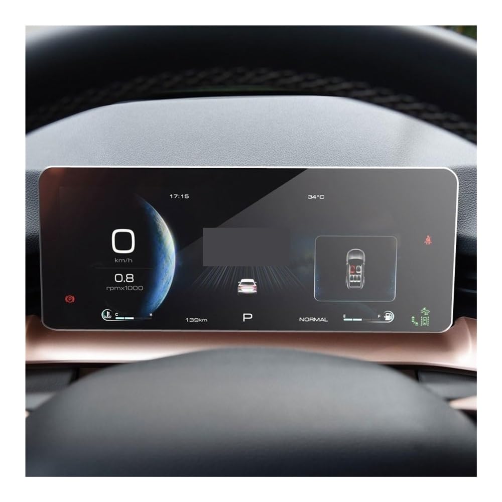 Displayschutzfolie Folie Film Gehärtetes Glas Screen Protector Dashboard Bildschirm Dash Board Für Haval Für H6 2021 Instrument von FALELELV