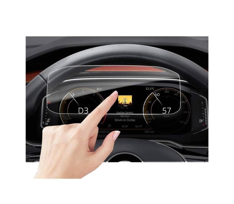 Displayschutzfolie Folie Film Protector Für Arteon 2022-2023 Auto Instrument Dashboard Displayschutzfolie von FALELELV