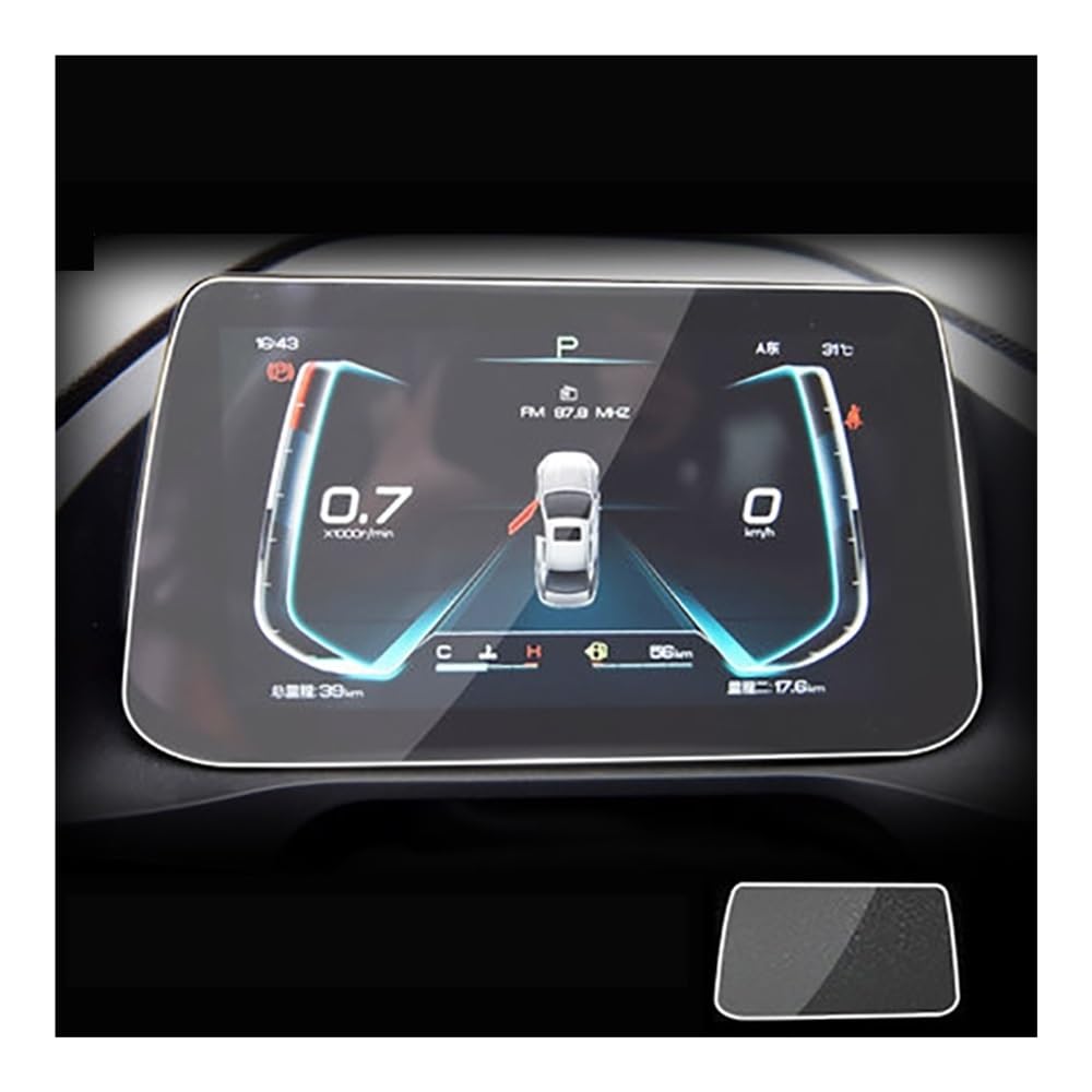 Displayschutzfolie Folie Für BYD Für S2 2019 10,1 Zoll 8 Zoll GPS Navigation Instrument Panel Bildschirm Gehärtetes Glas Schutz Film von FALELELV