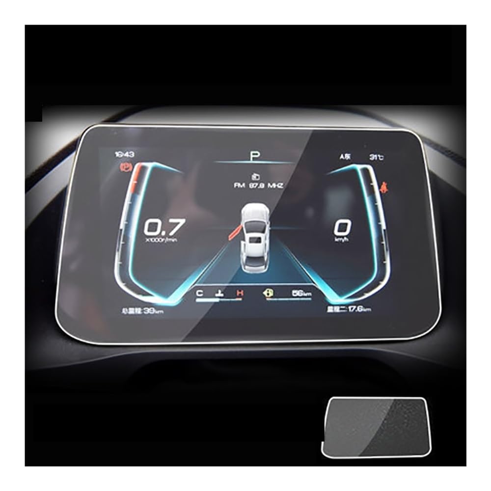 Displayschutzfolie Folie Für BYD Für S2 2019-2020 10,1 Zoll 8 Zoll GPS Navigation Instrument Panel Display-schutzfolie von FALELELV