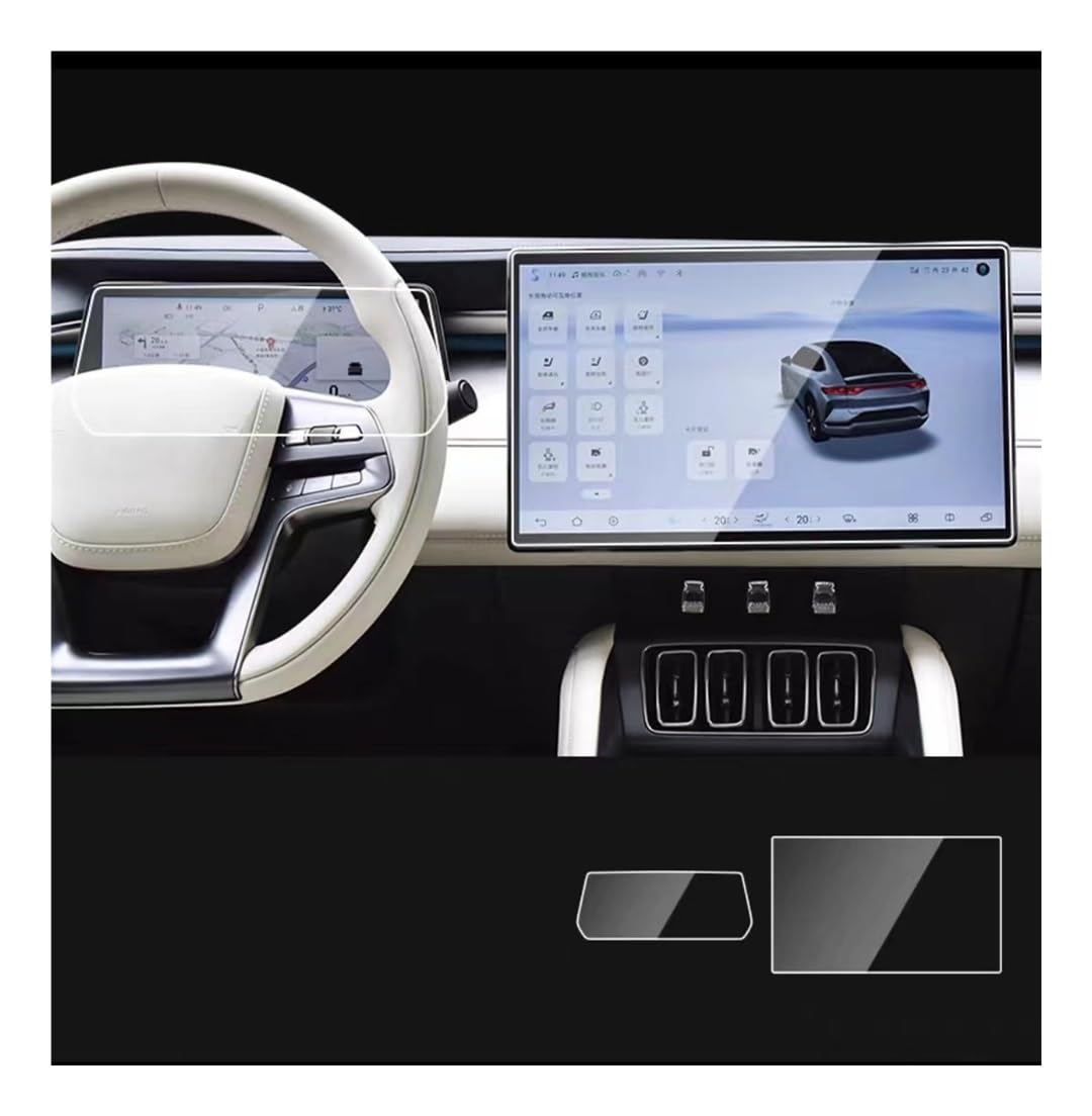 Displayschutzfolie Folie Für BYD Für Song 2023 2024 15,6 Zoll GPS Navigation Und Dashboard Touchscreen Schutz Film von FALELELV