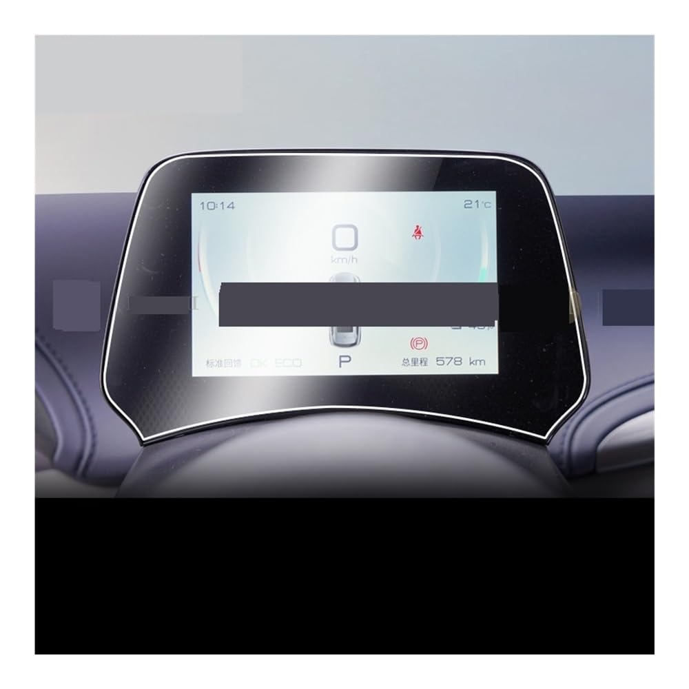 Displayschutzfolie Folie Für BYD Für Yuan Plus 2022-2023 Auto Innen Instrument Panel Membran Display-schutzfolie von FALELELV