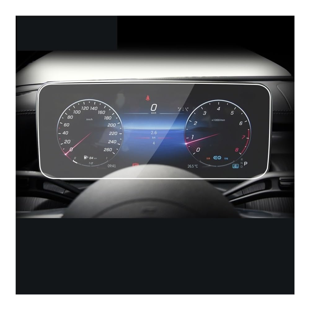 Displayschutzfolie Folie Für Benz Für C-Klasse Für AMG Für C63 2023 Instrument Panel Membran Bildschirm Gehärtetes Glas Schutz Film von FALELELV