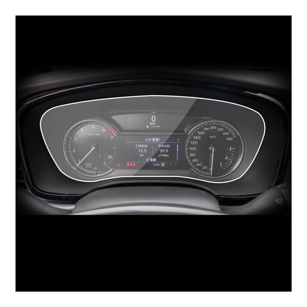 Displayschutzfolie Folie Für Cadillac Für XT5 2020-2023 Auto-Innenraum-Instrumententafel-Membran-Displayschutzfolie von FALELELV