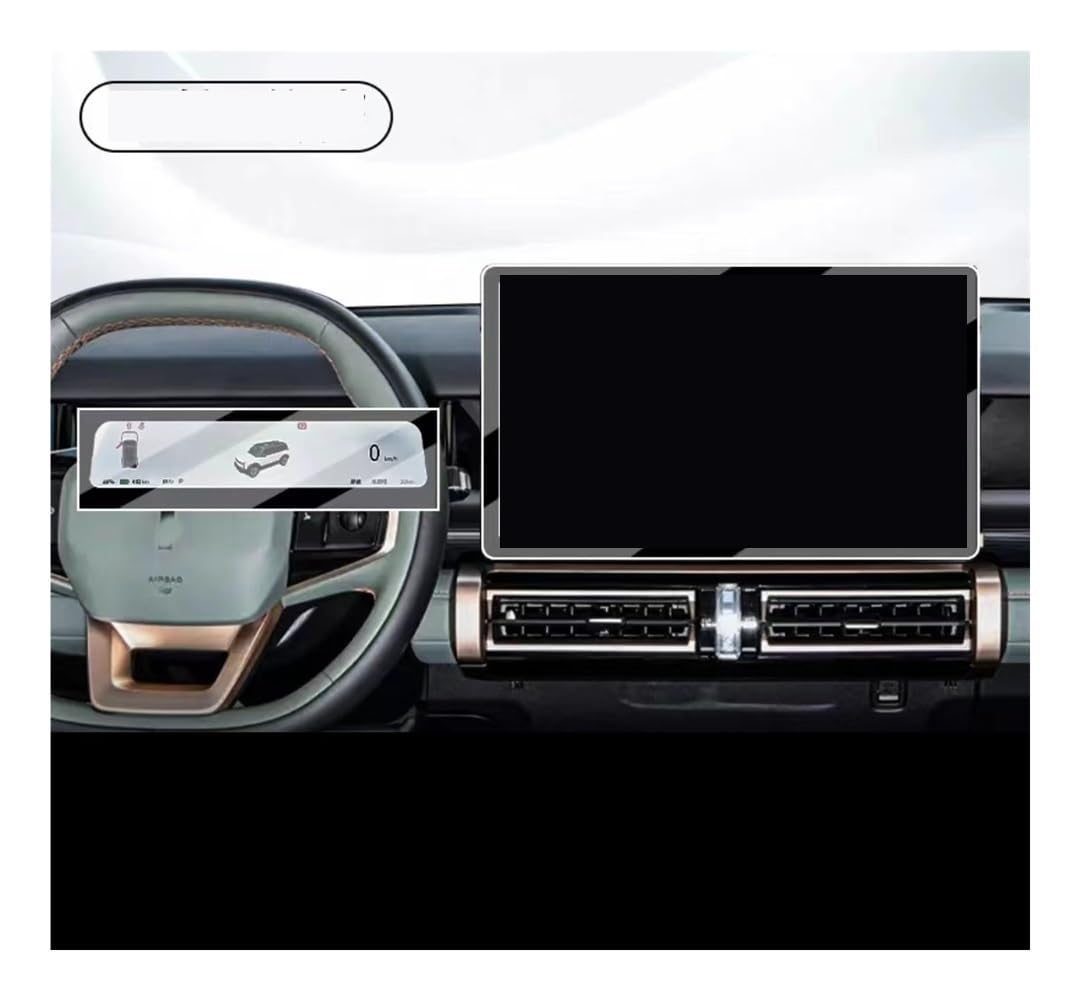 Displayschutzfolie Folie Für Chery Für Aiqar Für Eq3 2023-2024 GPS-Navigation Und Dashboard-Touchscreen Schutzfolie von FALELELV