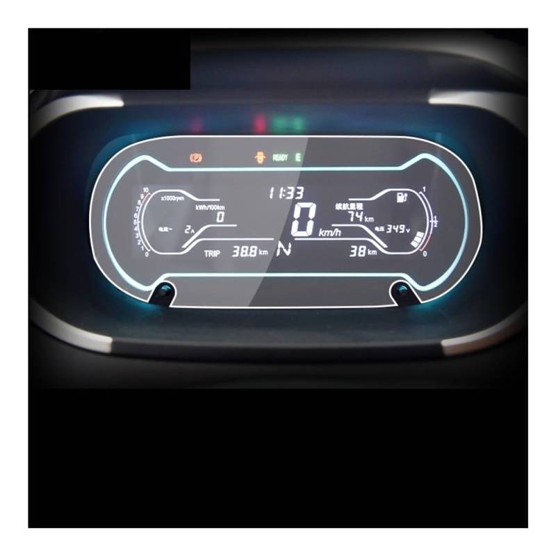 Displayschutzfolie Folie Für Chery Für EQ1 2017-2023 Auto Nterior Instrument Panel Membran Bildschirm TPU Schutz Film von FALELELV