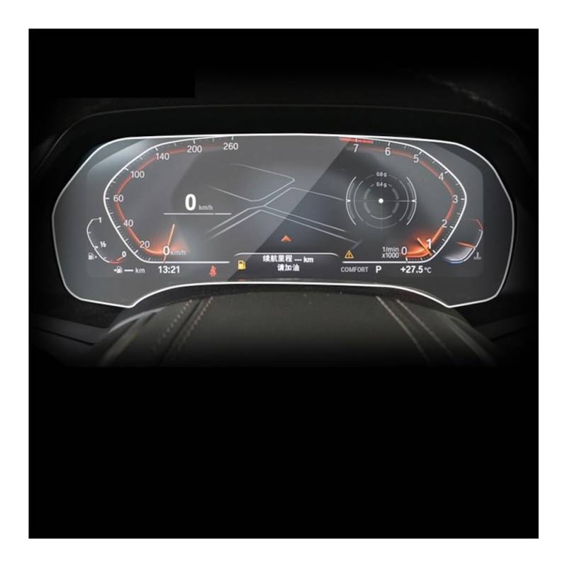 Displayschutzfolie Folie Für G01 Für G08 Für Ix3 2021-2023 Instrument Panel Membran Bildschirm Gehärtetem Glas Schutz Film von FALELELV