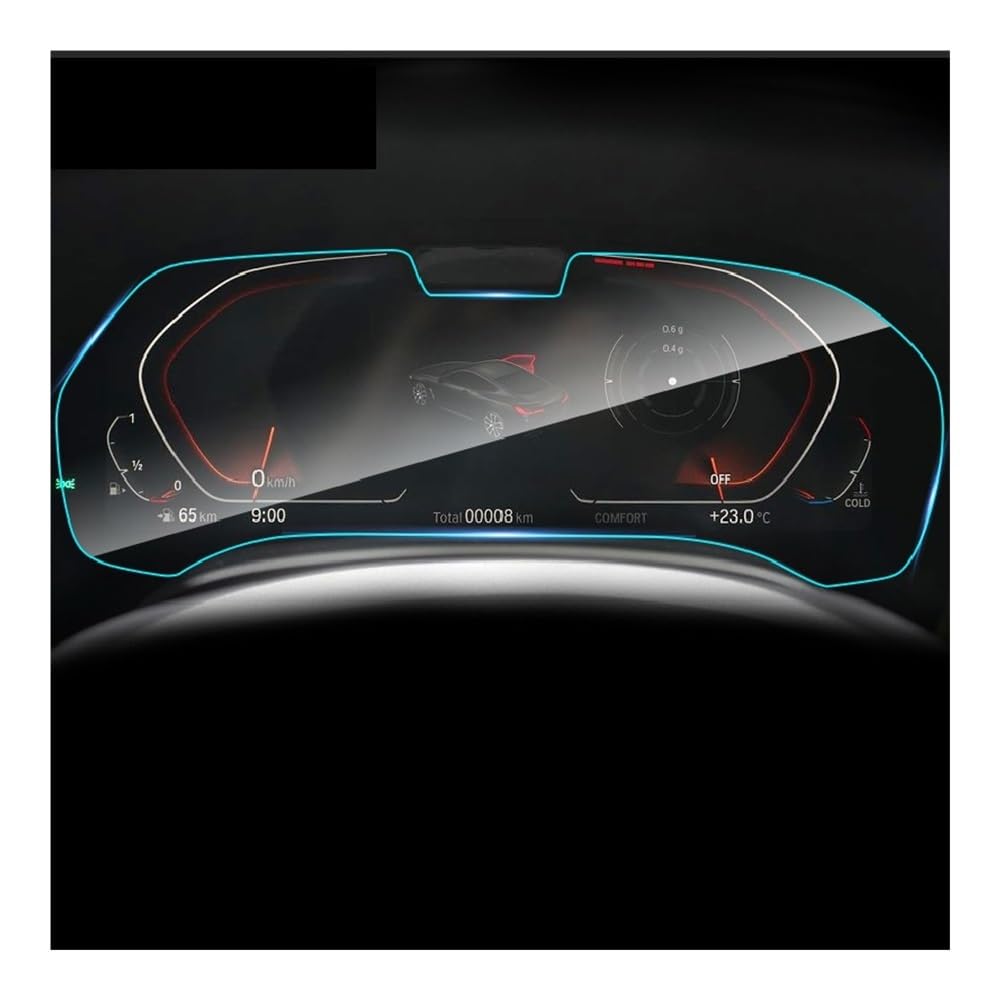 Displayschutzfolie Folie Für G14 Für G15 Für G16 Für Serie 8 2018-2023 Automotive Interior Instrument Panel Membran Display-schutzfolie von FALELELV