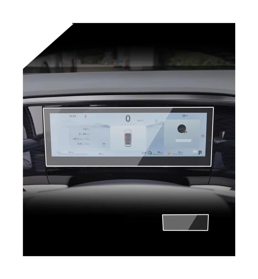 Displayschutzfolie Folie Für Geely Für Galaxy L7 2023-2024 Auto GPS-Navigation Und Dashboard-Touchscreen Schutzfolie von FALELELV