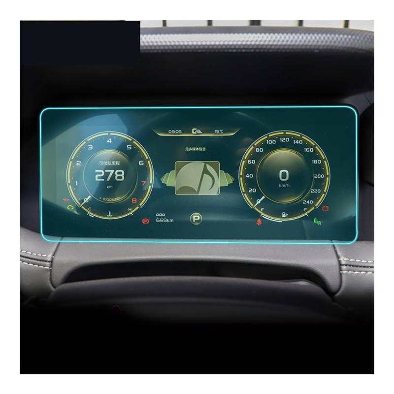 Displayschutzfolie Folie Für Geely Für VX11 Für Haoyue 2020-2023 Auto Innen Instrument Panel Membran Display-schutzfolie von FALELELV