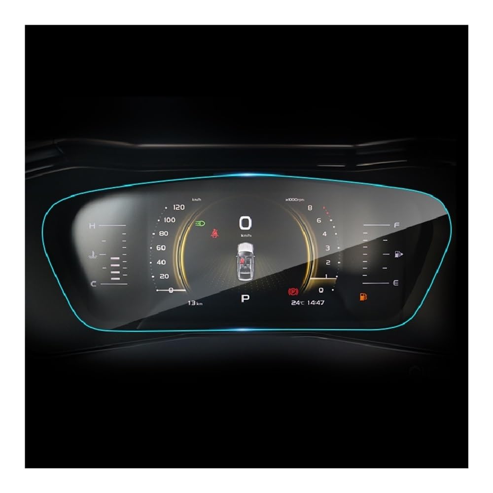 Displayschutzfolie Folie Für Geely Für Xingyue Für FY11 2018-2023 Auto Innen Instrument Panel Membran Bildschirm TPU Schutz Film von FALELELV