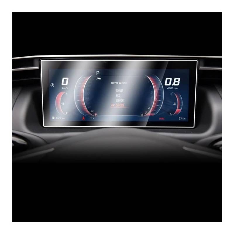 Displayschutzfolie Folie Für Hyundai Für Tucson Für NX4 2021-2023 Auto Innen Instrument Panel Membran Display-schutzfolie von FALELELV