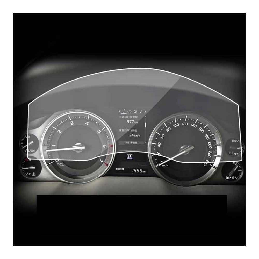 Displayschutzfolie Folie Für Land Für Cruiser 2016-2021 Auto Nterior Instrument Panel Membran Bildschirm TPU Schutz Film von FALELELV