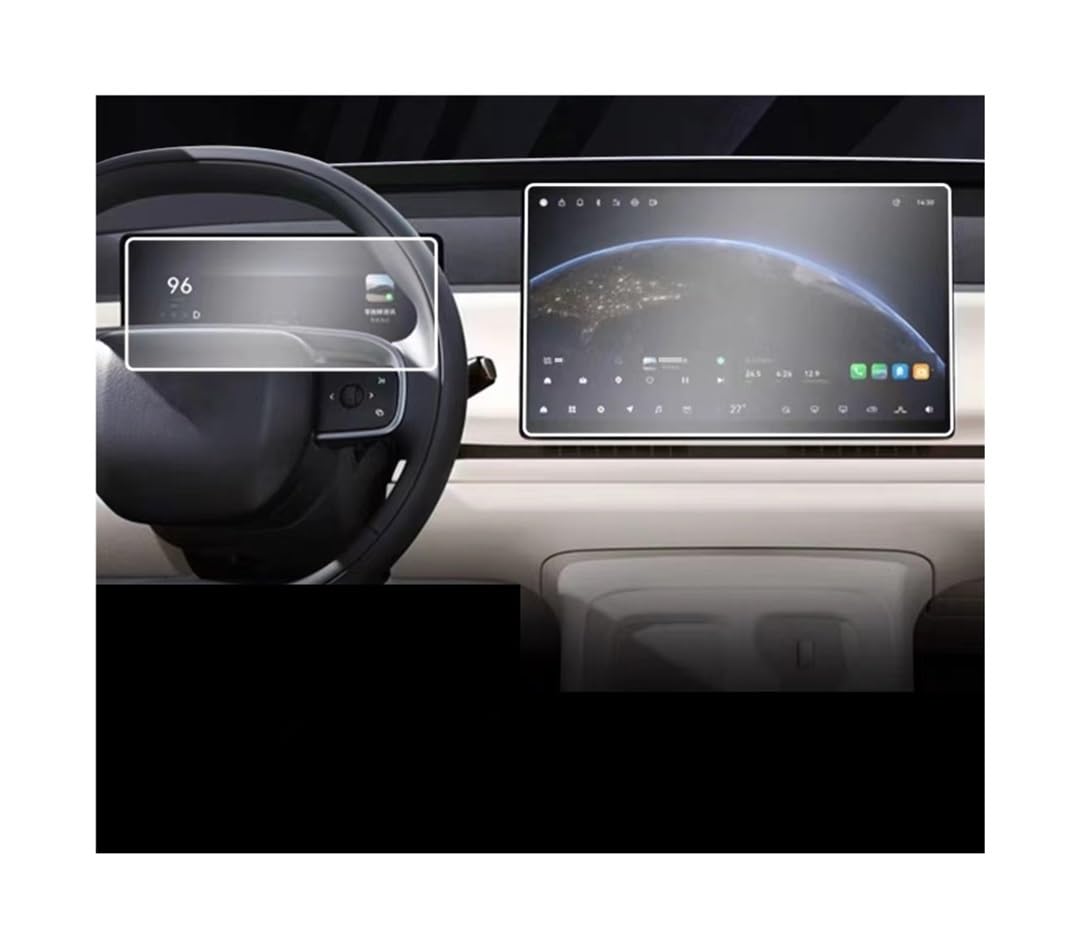 Displayschutzfolie Folie Für Leapmotor C16 2024 Auto GPS-Navigation UND Dashboard-Touchscreen Schutzfolie von FALELELV