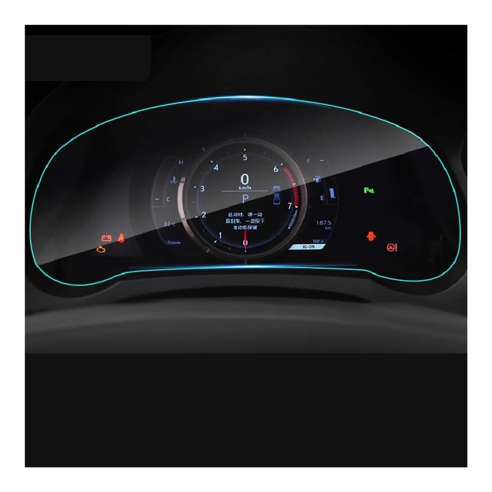 Displayschutzfolie Folie Für Lexus Für IS200t Für IS250 Für IS300 Für IS350 Auto Innen Instrument Panel Membran Display-schutzfolie von FALELELV