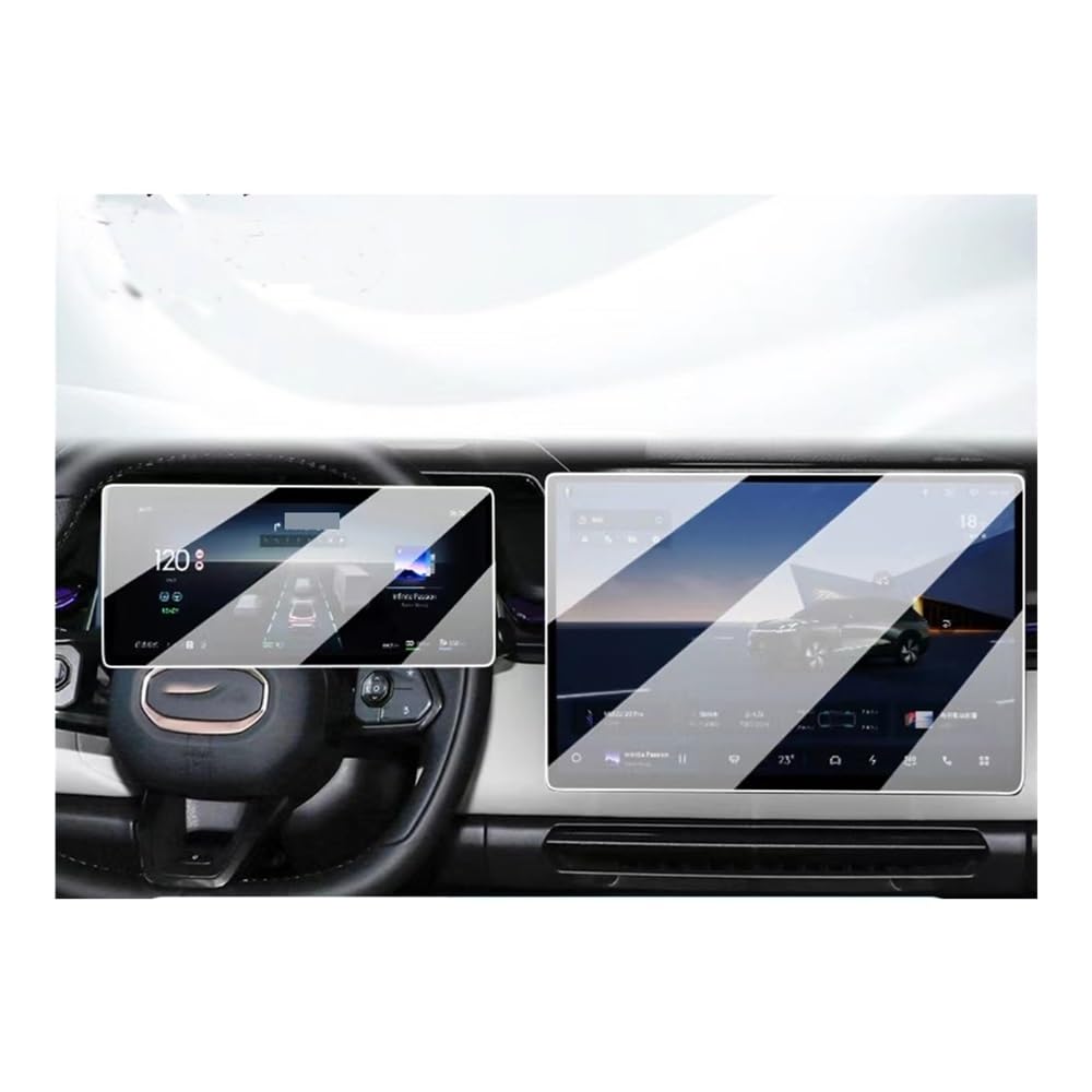 Displayschutzfolie Folie Für Lynk & Co 08 2023-2024 Auto GPS-Navigation und Dashboard-Touch-Schutzfolie von FALELELV