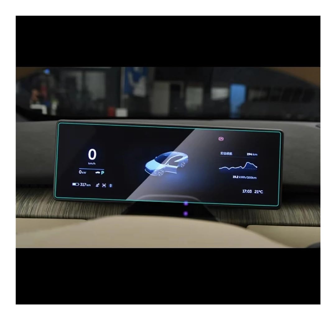 Displayschutzfolie Folie Für NIO Für EL7 Für ES7 Für ET7 2022-2023 Auto GPS Und Dashboard Gehärtetem Glas Touch Screen Schutz Film von FALELELV