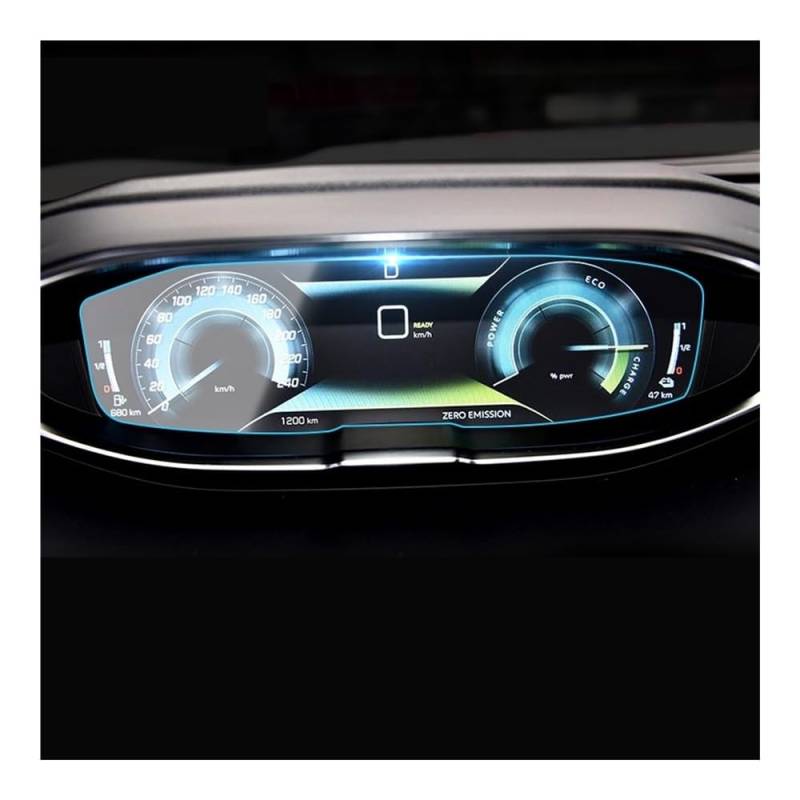 Displayschutzfolie Folie Für Peugeot 3008 4008 5008 2016-2023 Auto Innen Instrument Panel Membran Bildschirm TPU Schutz Film von FALELELV