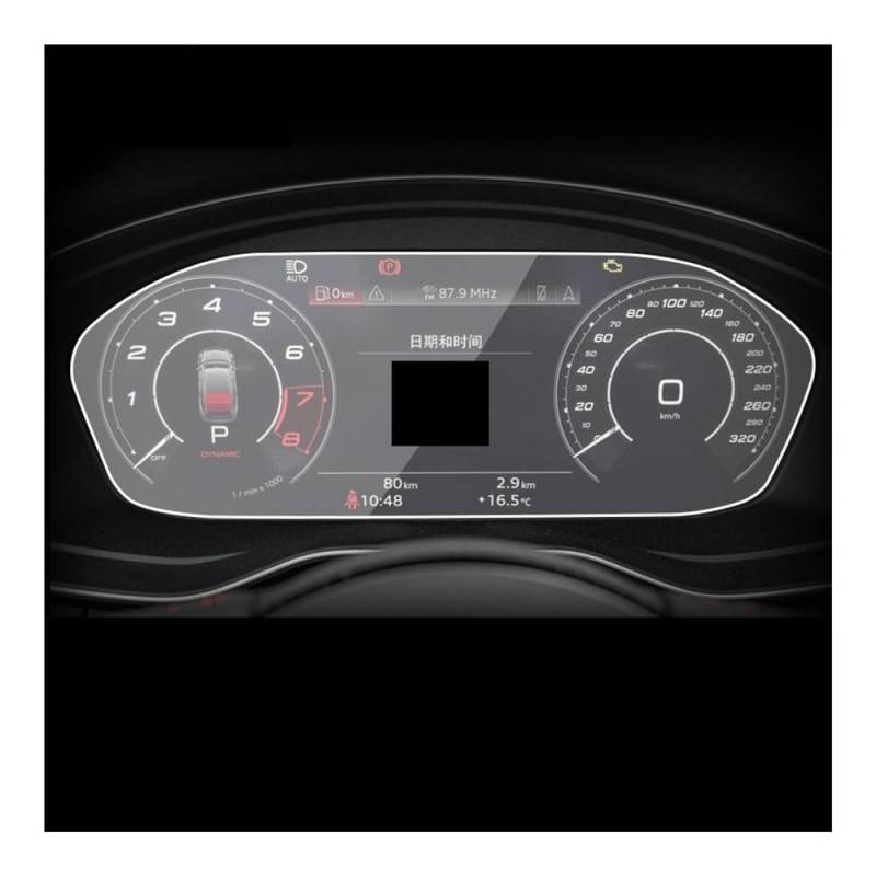 Displayschutzfolie Folie Für RS4 Für RS5 2021-2023 Auto Innen Instrument Panel Membran Bildschirm Gehärtetes Glas Schutz Film von FALELELV