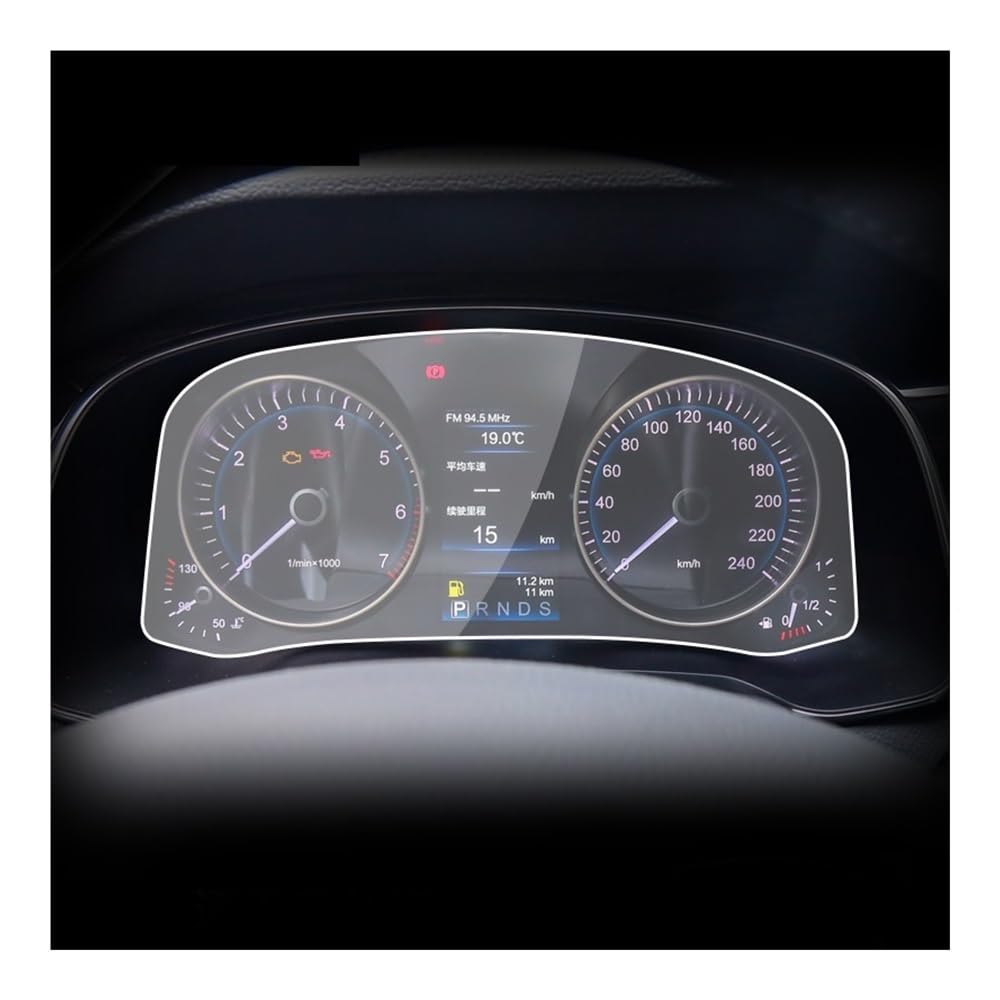 Displayschutzfolie Folie Für Rot Für Banner Für H7 2019-2021 Auto Nterior Instrument Panel Membran Display-schutzfolie von FALELELV