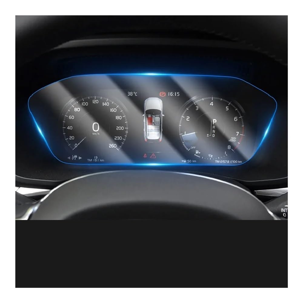 Displayschutzfolie Folie Für Volvo Für XC60 Für XC90 2018-2023 Auto Innen Instrument Panel Membran Bildschirm TPU Schutz Film von FALELELV