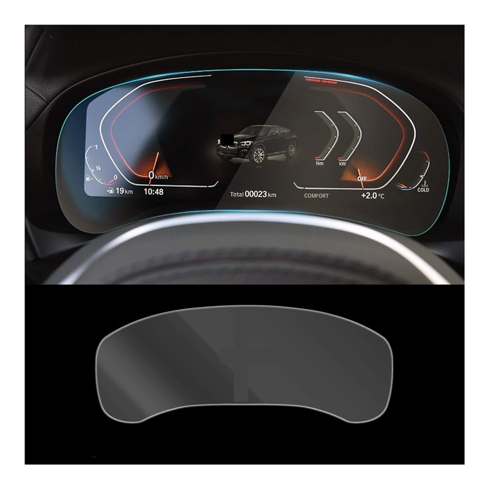 Displayschutzfolie Folie Für X3 Für G01 2020-2021 Auto Dashboard Instrument Panel Bildschirm Gehärtetes Glas Schutz Film von FALELELV