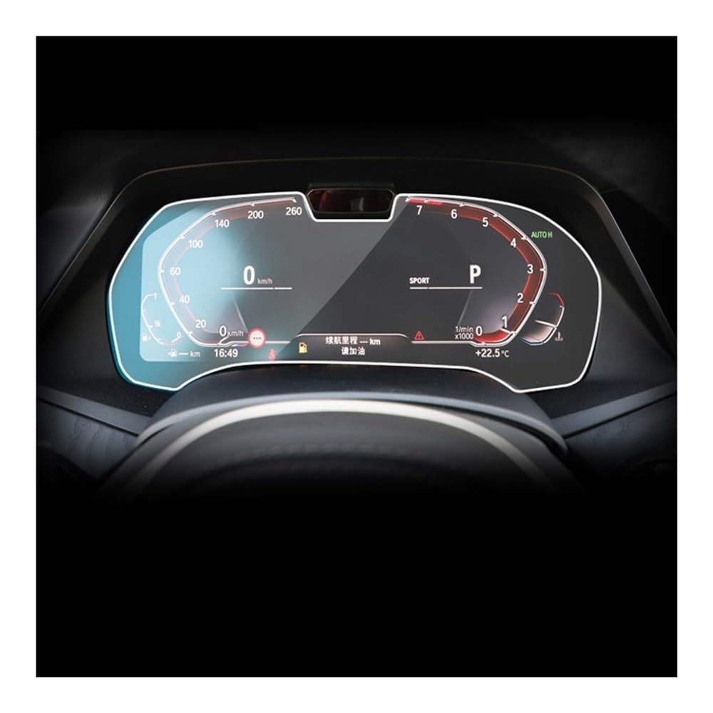 Displayschutzfolie Folie Für X5M Für X6M Für F95 Für F96 21-22 Instrument Panel Membran Bildschirm Gehärtetem Glas Schutz Film von FALELELV