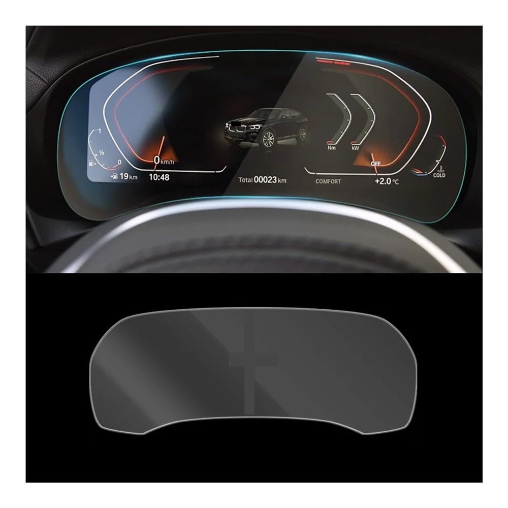 Displayschutzfolie Folie Für X6 Für G06 2019-2020 Auto Dashboard Instrument Panel GPS Navigation Bildschirm Gehärtetem Glas Schutz Film von FALELELV