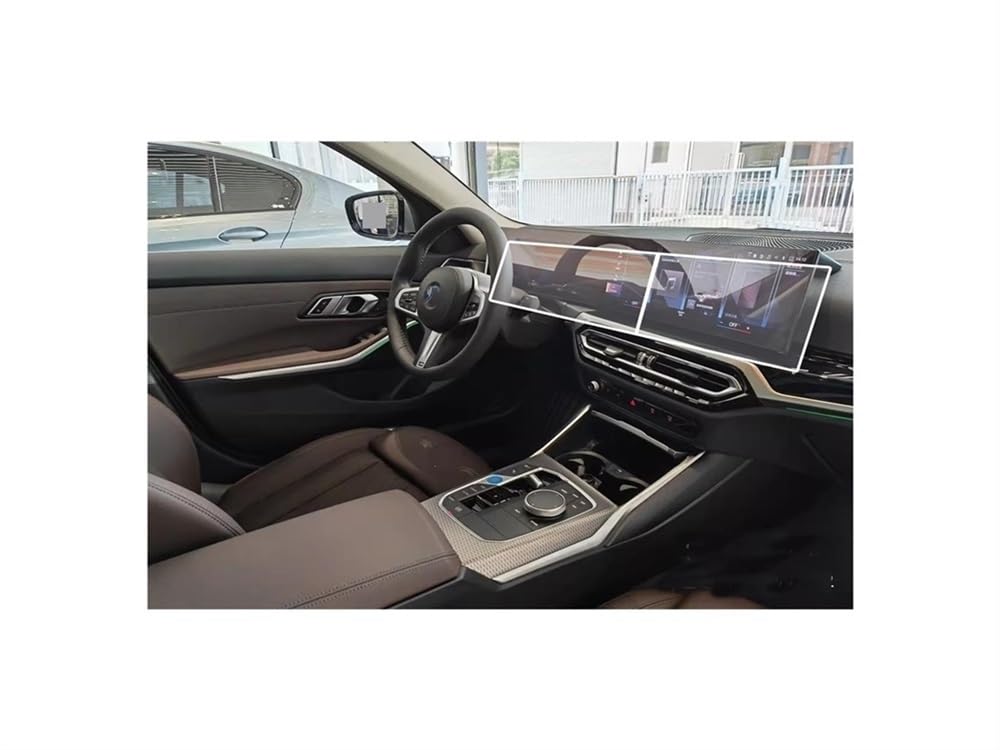 Displayschutzfolie Folie Für X6 Für X5 Für M3 2023-2024 Auto GPS-Navigation Und Dashboard-Touchscreen Schutzfolie von FALELELV