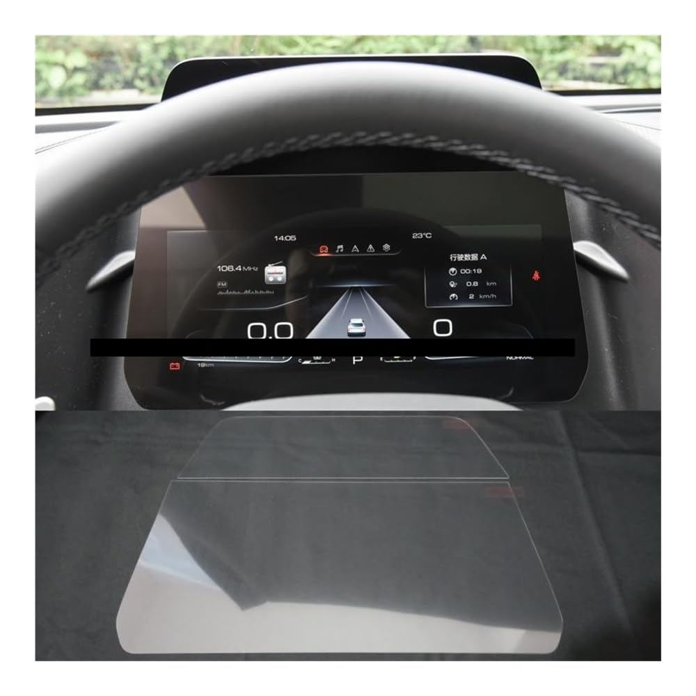 Displayschutzfolie Folie Gehärtetem Glas Schutz Film Für Haval Für Dargo X 2023 Auto GPS Navigation Instrument Bildschirm Auto innen von FALELELV