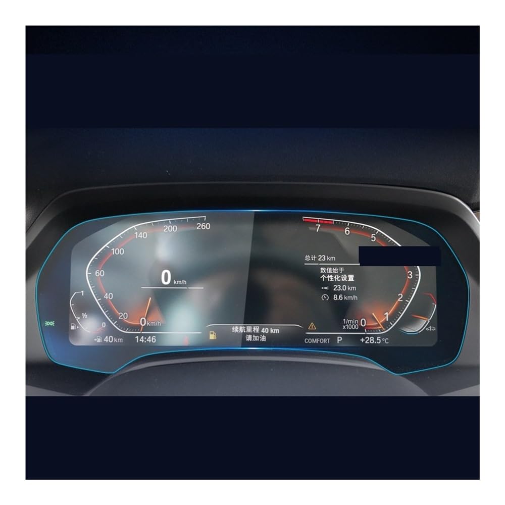 Displayschutzfolie Folie Schutz Film Für X5 Für X6 Für X7 Für G05 Für G06 Für G07 2019-2020 Auto Navigation Bildschirm Schutz Instrument Dashboard von FALELELV