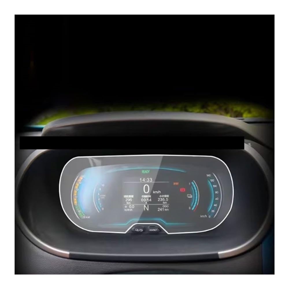 Displayschutzfolie Folie Schutzfolie für Chery für EQ1 2019–2024, Auto-Innenraum-Instrumententafel, Membran-Bildschirm von FALELELV