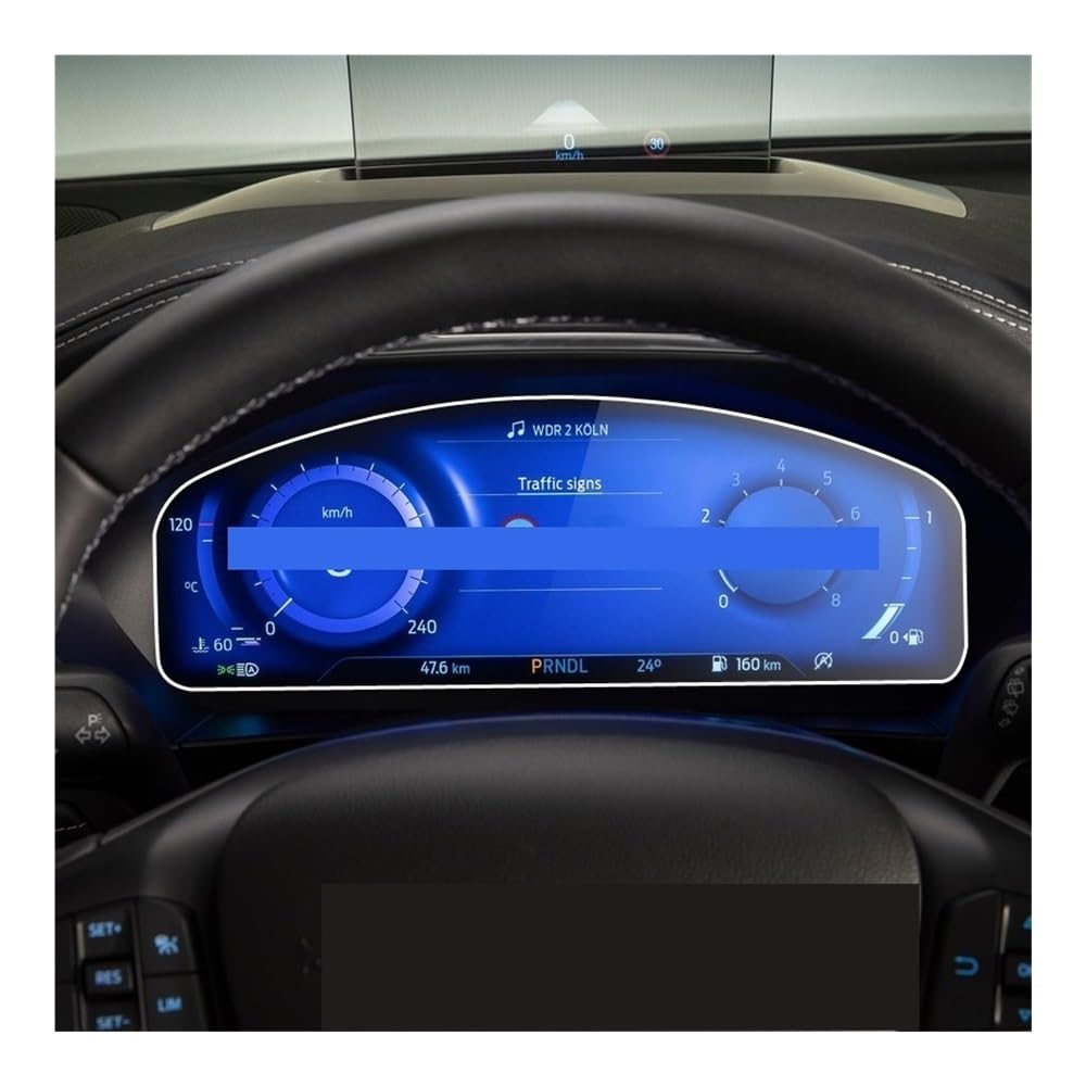 Displayschutzfolie Folie TPU Film Screen Protector Für Ford Für Focus 2023 Auto Instrument Panel Schutz Dashboard Center Control von FALELELV